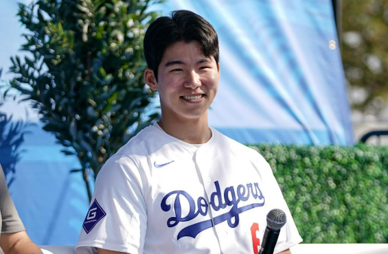 김혜성. /사진=LA 다저스 공식 SNS