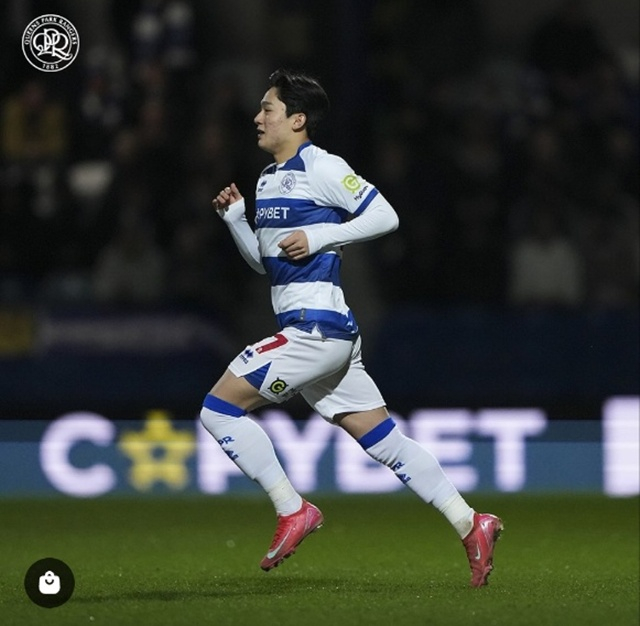 양민혁. /사진=QPR SNS 캡처