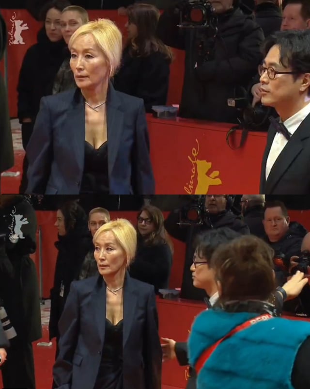 이혜영 / 사진=베를린영화제 레드카펫 라이브 영상 캡처