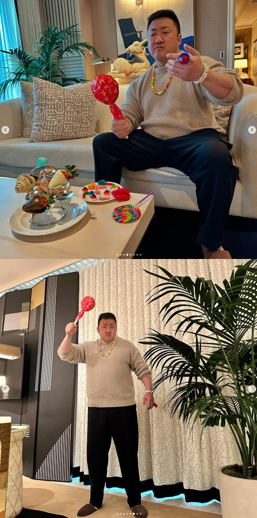 /사진=마동석 개인계정