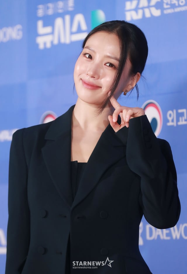 배우 고민시가 22일 오후 서울 역삼동 조선 팰리스 호텔에서 진행된 '제6회 뉴시스 한류엑스포’(2024 K-엑스포)에 참석해 포즈를 취하고 있다. /2022.08.22 /사진=이동훈