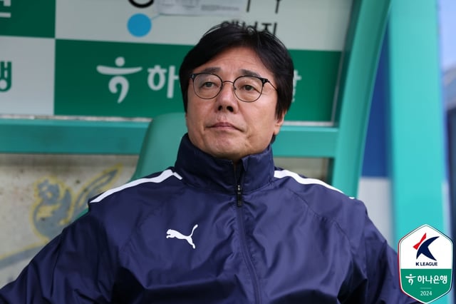 황선홍 대전하나시티즌 감독. /사진=한국프로축구연맹 제공