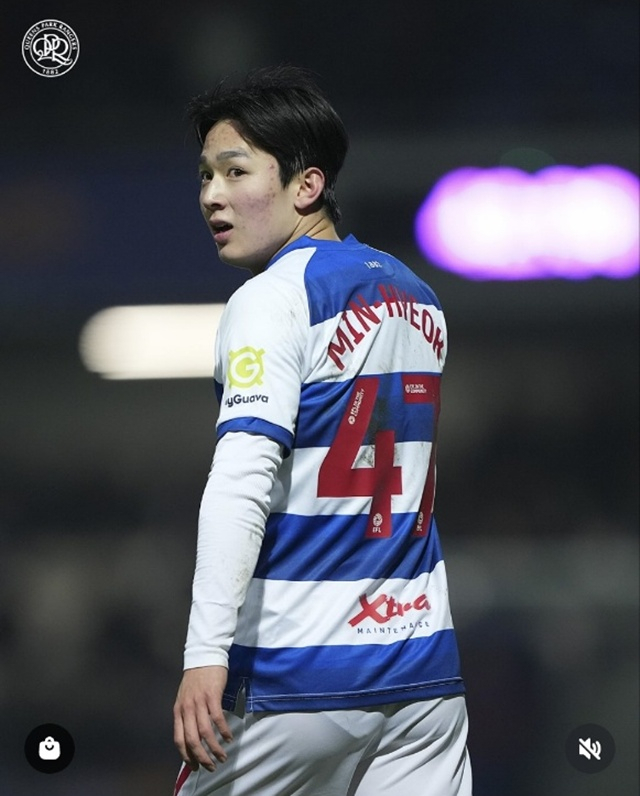 양민혁. /사진=QPR SNS
