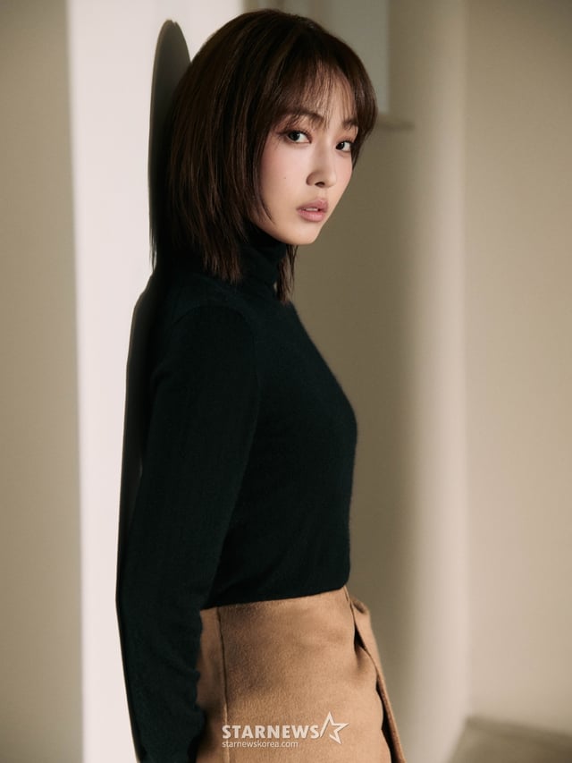넷플릭스 오리지널 시리즈 '멜로무비'의 배우 전소니가 19일 진행된 인터뷰를 위해 포즈를 취하고 있다. /사진제공=넷플릭스 2025.02.19 /사진=이동훈 photoguy@