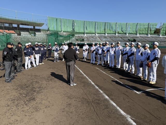 심판위원회 구단 전지훈련 방문 모습. /사진=KBO 제공