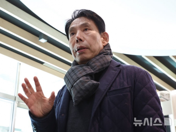 제55대 대한축구협회장 선거에 출마한 신문선 명지대 기록정보과학전문대학원 스포츠기록분석학과 초빙교수. /사진=뉴시스