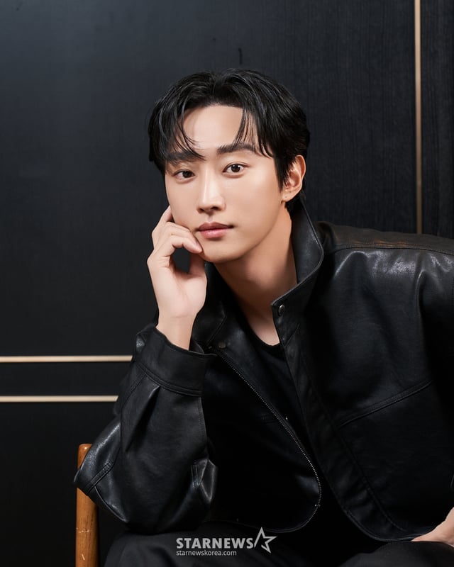 영화 '그 시절, 우리가 좋아했던 소녀'(감독 조영명)의 주연배우 진영이 27일 진행된 인터뷰를 위해 포즈를 취하고 있다. /사진제공=영화사테이크 2025.02.27 /사진=이동훈 photoguy@