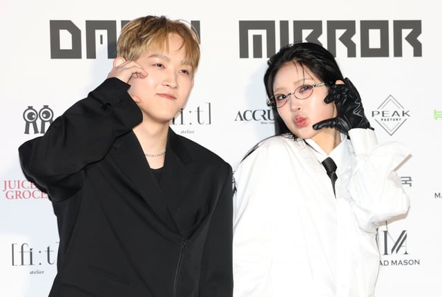 (서울=뉴스1) 권현진 기자 = ‘故 최진실 자녀’ 최환희(활동명 지플랫)와 최준희(오른쪽)가 7일 서울 중구 동대문디자인플라자(DDP)에서 열린 ‘2025 F/W서울패션위크’ ‘데일리미러’ 컬렉션에서 포즈를 취하고 있다. 2025.2.7/뉴스1 Copyright © 뉴스1. All rights reserved. 무단 전재 및 재배포, AI학습 이용 금지. /사진=(서울=뉴스1) 권현진 기자