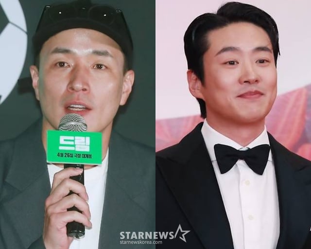이병헌 감독(왼쪽), 배우 안재홍 /사진=스타뉴스