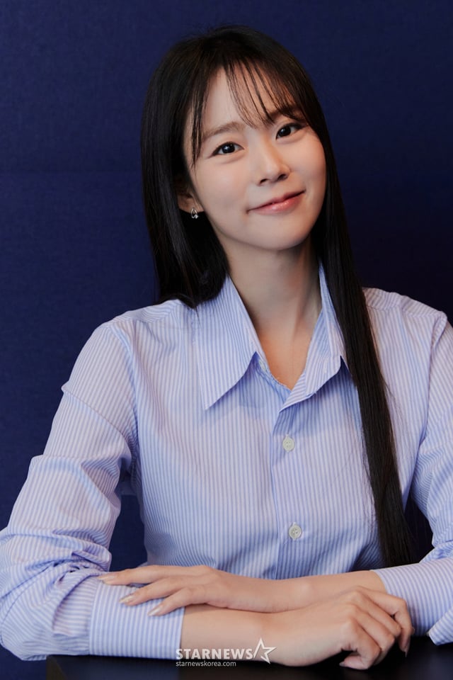 티빙 오리지널 '춘화연애담'의 배우 한승연이 10일 진행된 라운드 인터뷰를 위해 포즈를 취하고 있다. /사진제공=YG엔터테인먼트 2025.03.10 /사진=이동훈 photoguy@