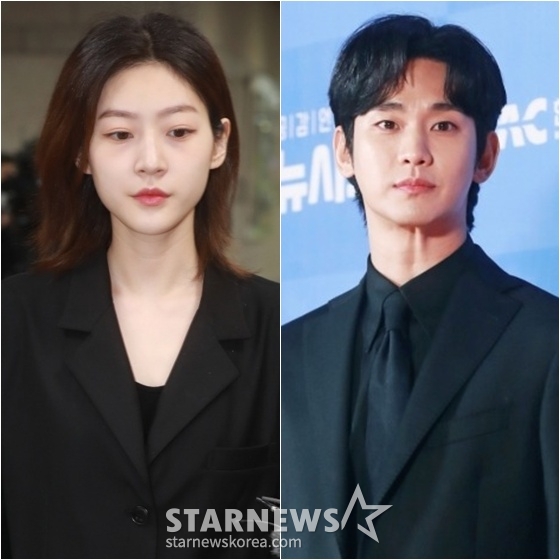故 김새론(왼쪽)과 김수현 /사진=스타뉴스