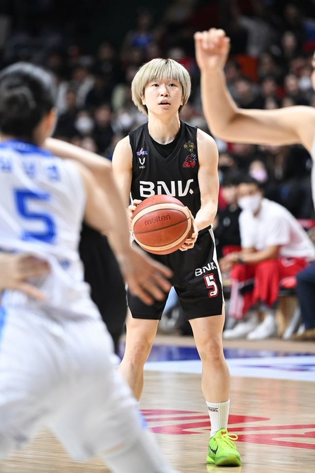 BNK 안혜지. /사진=WKBL 제공