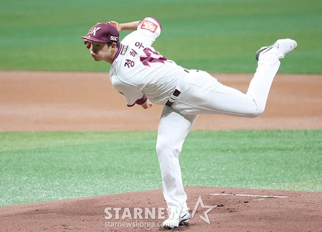 키움 히어로즈 신인 정현우. /사진=김진경 대기자