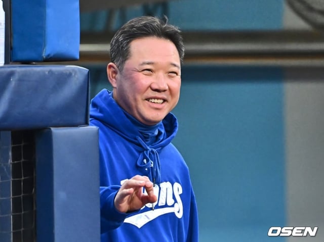 박진만 삼성 감독.