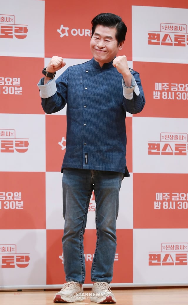 요리가 이연복이 27일 오후 서울 여의도 KBS 아트홀에서 진행된 KBS 2TV '신상출시 편스토랑' 기자간담회에 참석해 포즈를 취하고 있다. /2025.03.27 /사진=이동훈 photoguy@