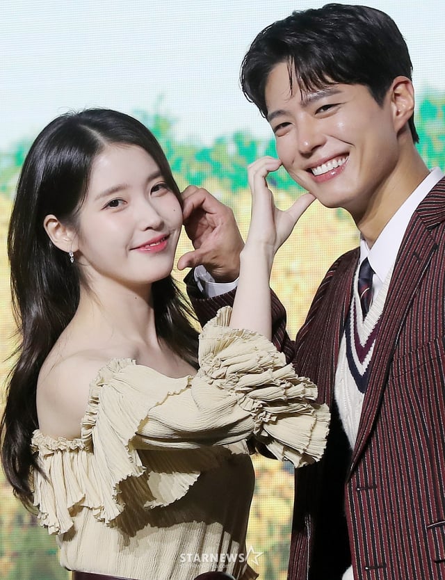 왼쪽부터 아이유, 박보검 /사진=김창현 chmt@