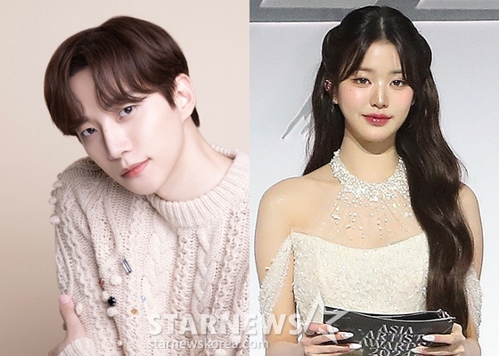 배우 이준호와 아이브 장원영 /사진=JYP엔터테인먼트, AAA 조직위원회