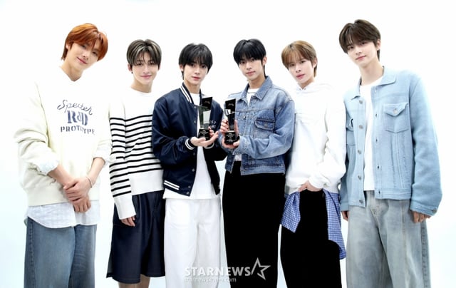투어스 AAA 수상 인터뷰 /사진=김휘선 기자 hwijpg@