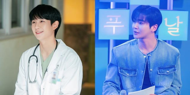 왼쪽부터 정해인, 로운 /사진=㈜FNC스토리
