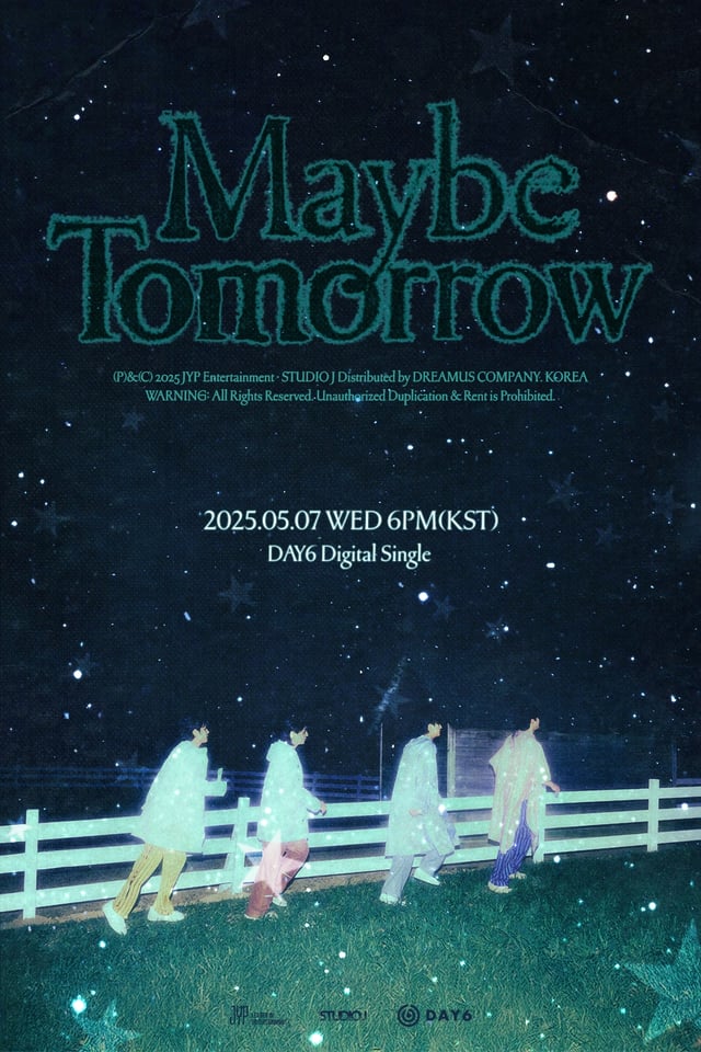 DAY6 커밍순 포스터/사진제공=JYP엔터테인먼트