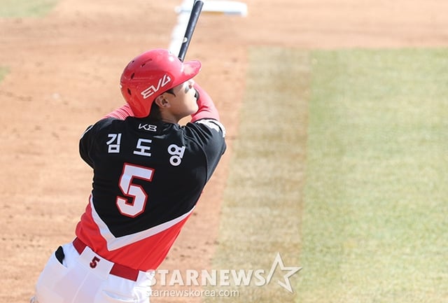 KIA 김도영. /사진=김진경 대기자