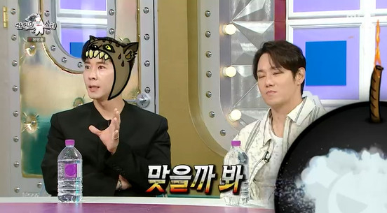 왼쪽부터 브라이언, 환희 /사진=MBC '라디오스타' 캡처
