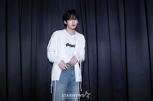 제로베이스원 한유진 /사진=김휘선 기자 