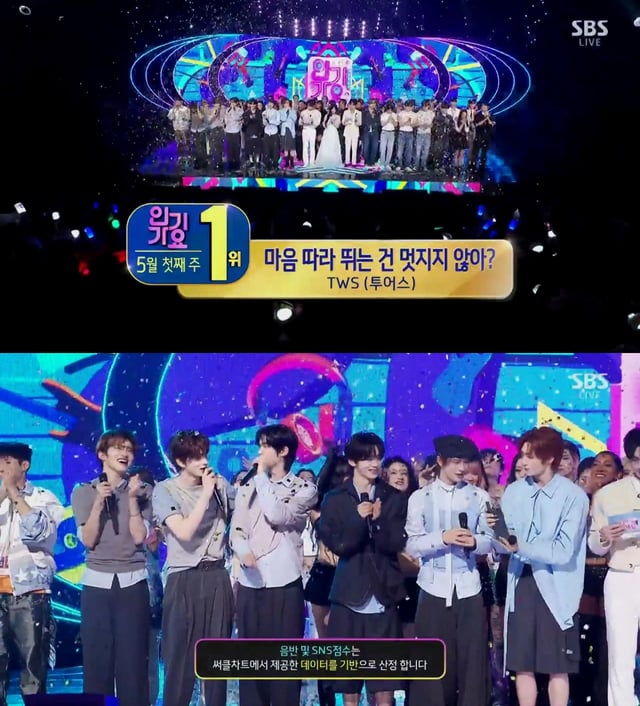 /사진=SBS '인기가요'