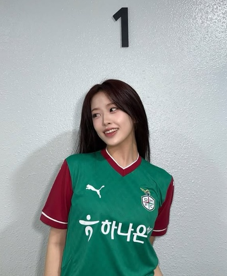 /사진=안유진 SNS