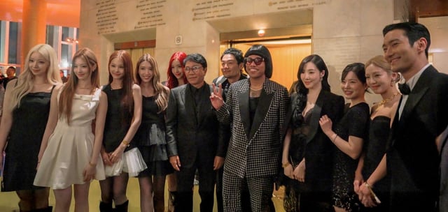 A2O MAY, 이수만 프로듀서, Dumbfoundead, Anderson Pak, Tiffany, Sunny, 효연, 최시원