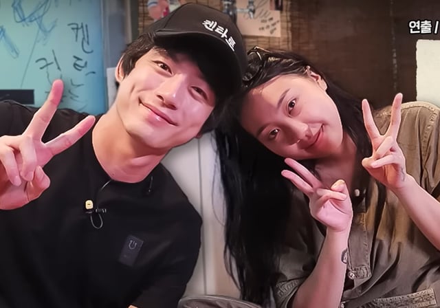 왼쪽부터 사카구치 켄타로, 이영지 /사진=유튜브 채널 '차린 건 쥐뿔도 없지만' 영상 캡처