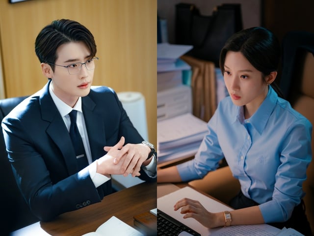왼쪽부터 이종석, 문가영