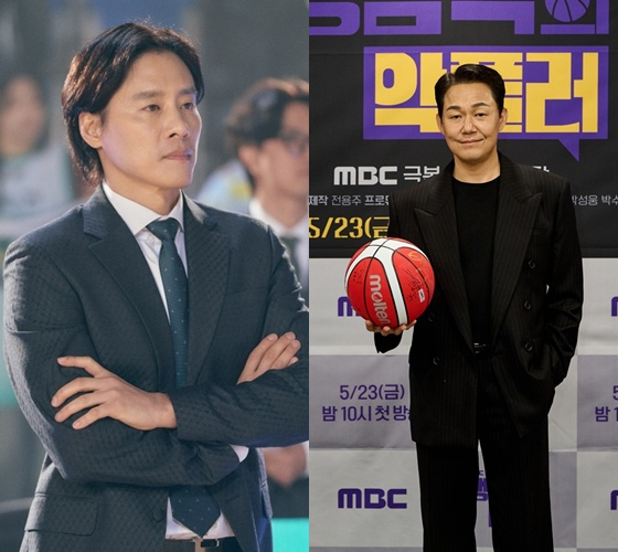 왼쪽부터 우지원, 박성웅