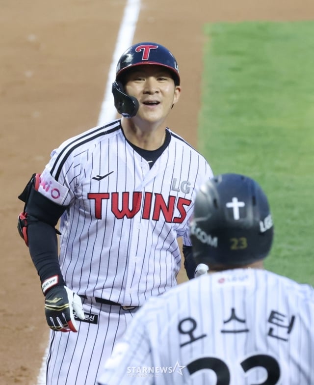 LG 오지환. /사진=김진경 대기자