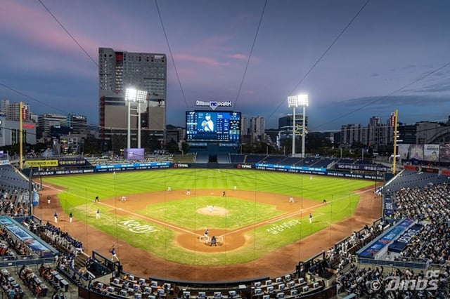 창원NC파크의 전경. /사진=NC 다이노스 제공