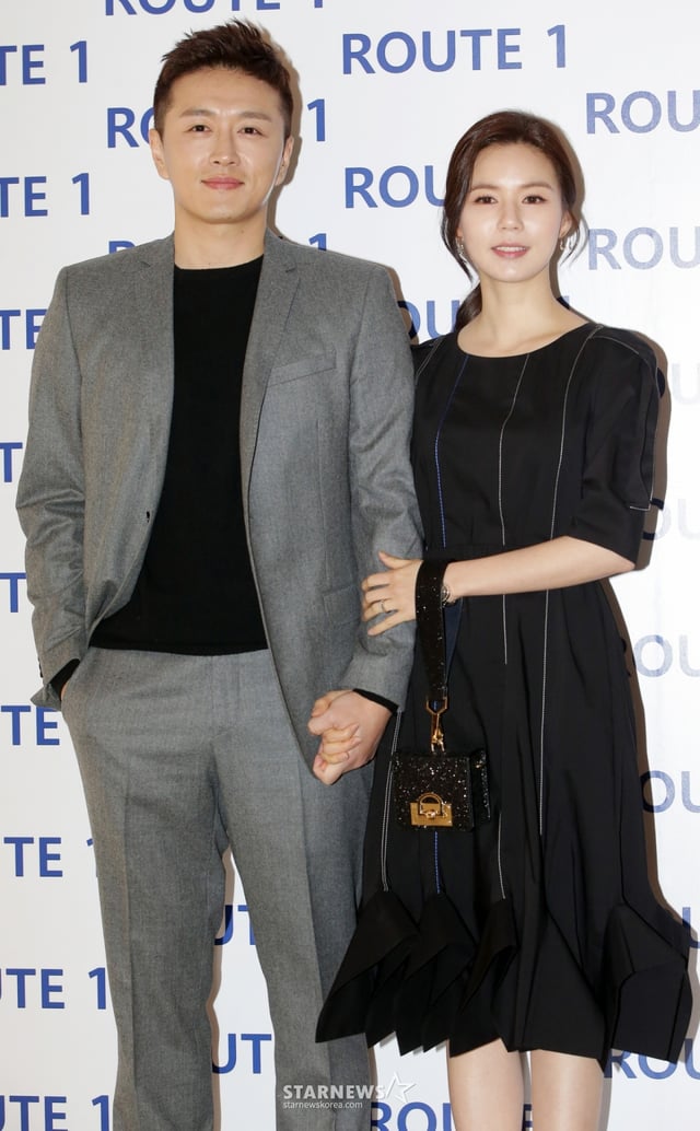 배우 진태현, 박시은 부부 /사진=스타뉴스