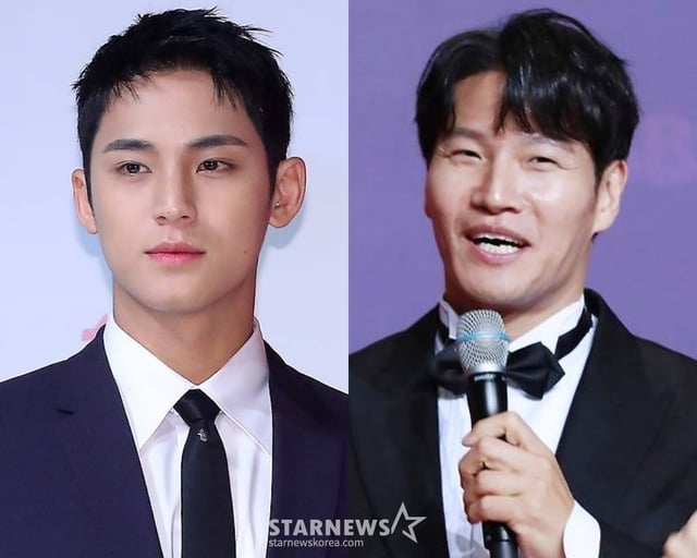 그룹 세븐틴 민규(왼쪽), 가수 김종국 /사진=스타뉴스