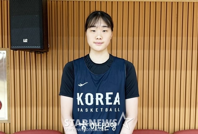 수피아여고 이가현이 스타뉴스와 인터뷰를 하고 있다. /사진=양정웅 기자