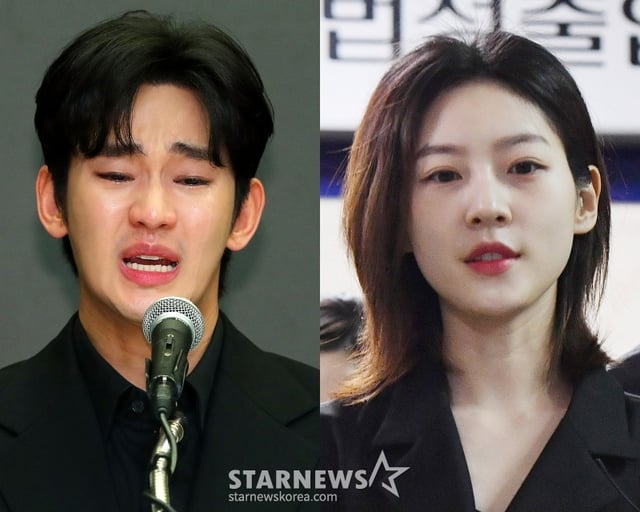 김수현, 고(故) 김새론 /사진=스타뉴스 