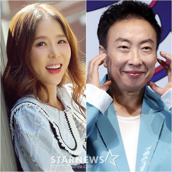 신지(왼쪽)와 박명수 /사진=스타뉴스