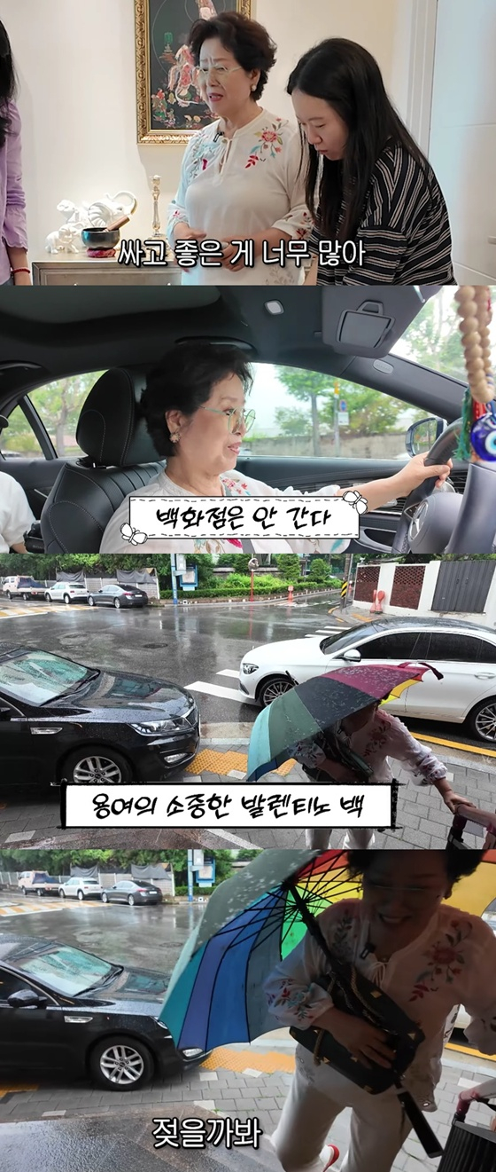 /사진=유튜브 채널 '순풍 선우용여' 캡처