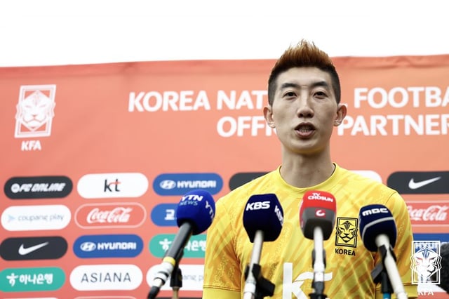 2025 동아시아축구연맹(EAFF) E-1 챔피언십(동아시안컵) 주장으로 선임된 조현우./사진=대한축구협회 제공