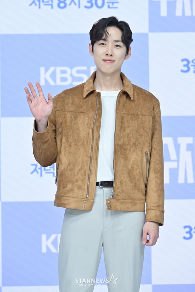 배우 백성현이 25일 온라인으로 진행된 KBS 1TV 드라마 '수지맞은 우리' 제작발표회에 참석해 포즈를 취하고 있다. /사진제공=KBS 2024.03.25 /사진=이동훈