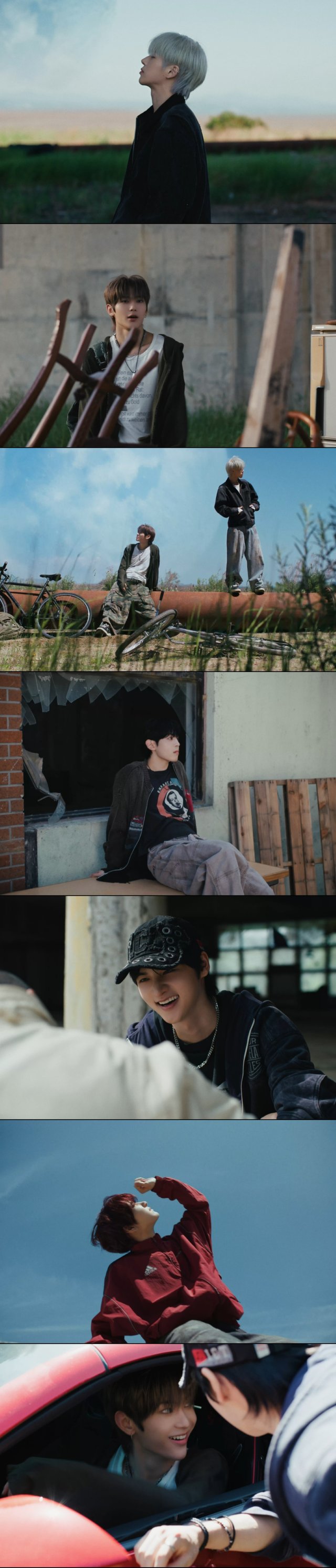 /사진=나우즈 '에버글로우' 뮤직비디오
