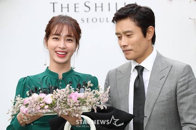 배우 이민정, 이병헌 /사진=스타뉴스