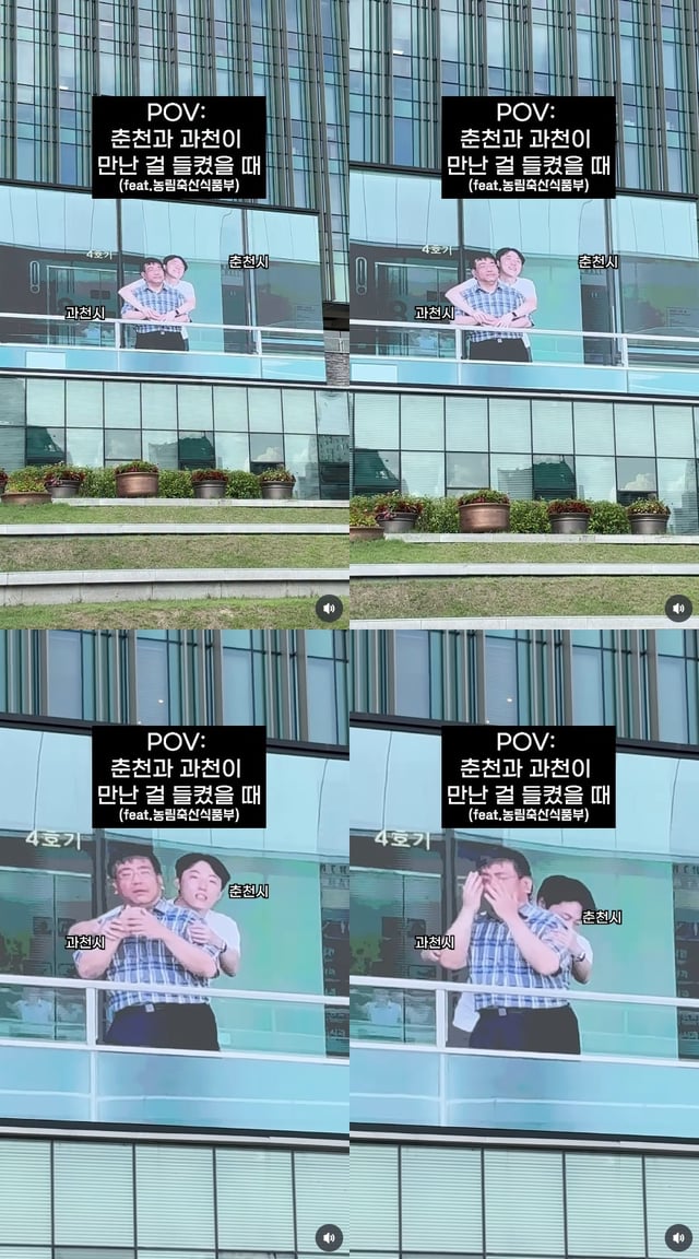 /사진=춘천시 공식 SNS