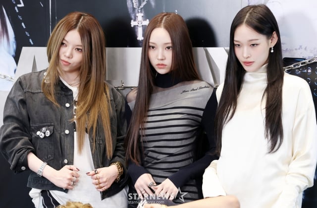 올데이 프로젝트 베일리, 영서, 애니(왼쪽부터) 2025.06.23 /사진=김휘선 기자