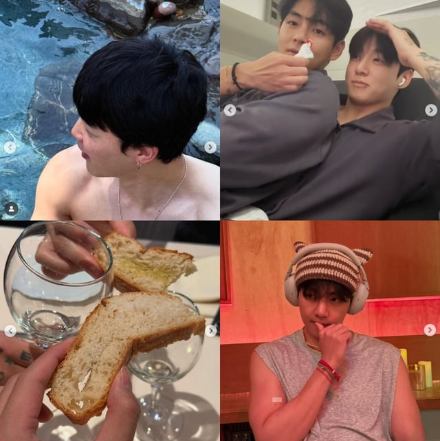 /사진=방탄소년단 뷔 SNS