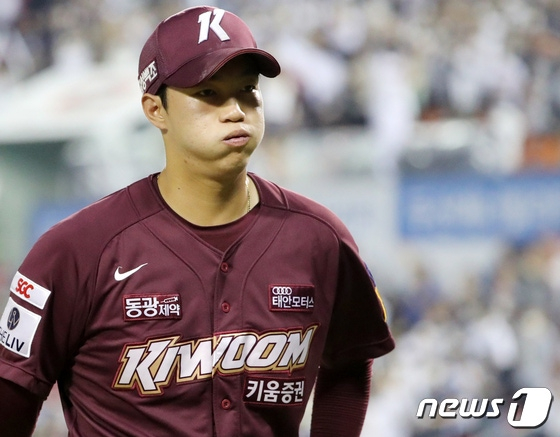 소집해제를 앞둔 안우진. /사진=뉴스1