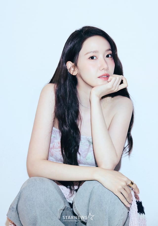 영화 '악마가 이사왔다'의 주연배우 임윤아가 7일 진행된 라운드 인터뷰를 위해 포즈를 취하고 있다. /사진제공=SM엔터테인먼트 2025.08.07 /사진=이동훈 photoguy@